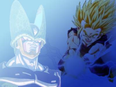 gohan VS cell
